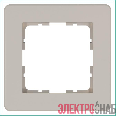 Рамка 1-м G-Flex тауп Jasmart G1101T