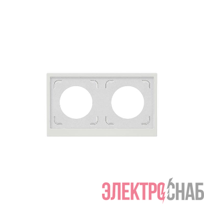 Рамка 2-м KANT IP44 бел. песок DKC 7010944