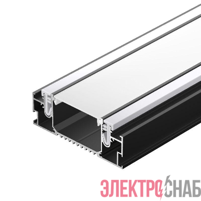 Профиль STRETCH-41-CEIL-CENTER-2000 BLACK L2000 алюм. Arlight 055206