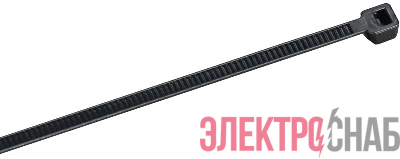 Хомут 2.5х150мм P6.6 стандартный черн. (уп.100шт) IEK UHH30-D025-150-100-K02