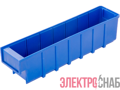 Ящик 400x92x100 синий 6006 6006