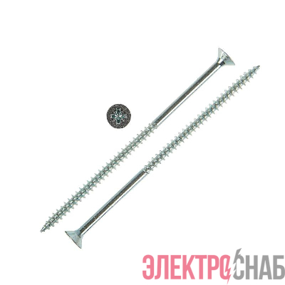 Саморез ШУц 6.0х130 потайная головка (уп.2шт) Tech-Krep/Zitar 102463