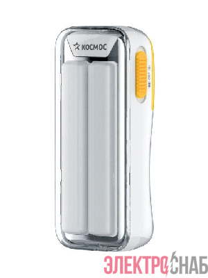 Фонарь-светильник аккумуляторный COB LED 10Вт аккум. 4В 2А.ч ЗУ USB КОСМОС KOC118LED