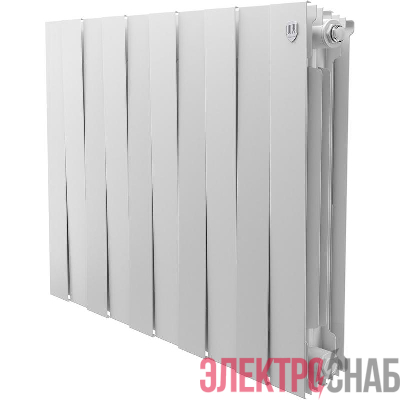 Радиатор биметал. PianoForte 500 new/Bianco Traffico 10 секц. Royal Thermo НС-1176322