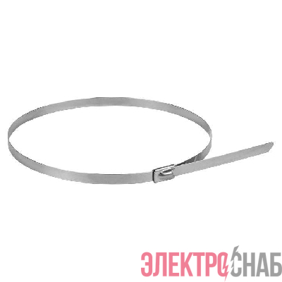 Хомут AISI 304  7.9х360 нерж. сталь FlexLock (уп.10шт) PROxima EKF plc-fl-tss-304-7.9x360-r