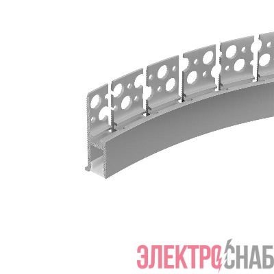 Профиль WALL-FANTOM-BENT-W10-SIDE-2000 ANOD L2000 алюм. Arlight 043694(1)