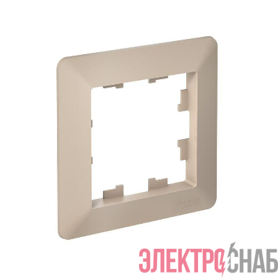 Рамка 1-м AtlasDesign Air песочн./дым. бел. SE ATN221201
