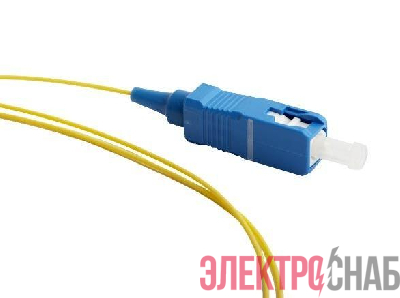 Пигтейл FPT-B9-9-SC/UR-1M-LSZH-YL SM 9/­125 (OS2) SC/­UPC 1м LSZH Hyperline 27875