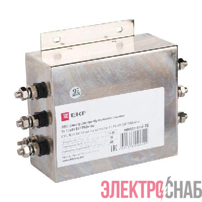 ЭМС-фильтр для преобразователя частоты 11-15кВт EKF vector-emi-15
