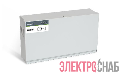 Источник вторичного электропитания резервированный адресный ИВЭПР 12/2 RSR (исп. 2х7-Р БР) Рубеж Rbz-052445