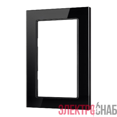 Рамка стеклянная FRM-GLARE-GS-D-BK Arlight 043791