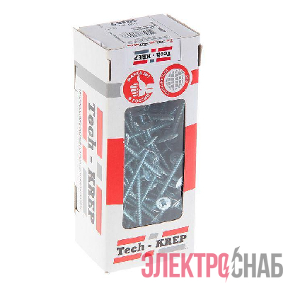 Саморез для тонкого метал. листа 4.2х50 (уп.100шт) коробка Tech-Krep 102144