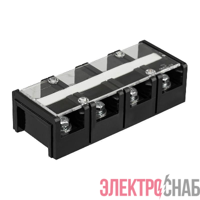 Блок зажимов клеммный БЗН ТС-1004 35кв.мм 100А 4 пары Rexant 11-2162