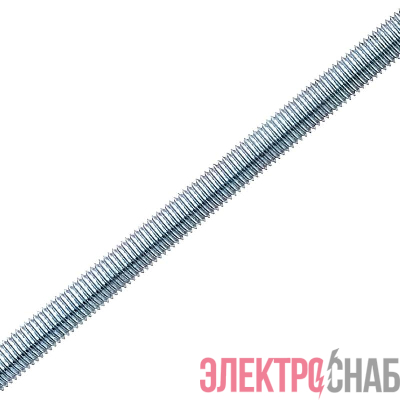 Шпилька резьбовая М8 DIN 975 L1000 класс прочн. 4.8 цинк. СТРОЙМЕТИЗ УТОРМ966673