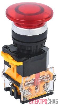Кнопка "Грибок" D8-11M d22мм 1НО+1НЗ красн. KARAT IEK BBG30-11M-3-22-K04