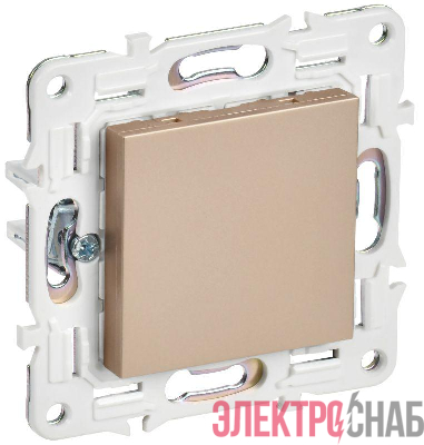 Заглушка с суппортом SKANDY SK-C01Sa песочн. IEK SK-PL10-K98