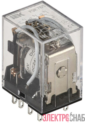 Реле РЭК 78-3 5А 24В DC IEK RRP20-3-05-024D