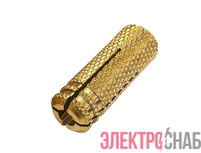 Анкер забивной (цанга) М8 10х30 латунь (уп.100шт) Промрукав PR08.2345