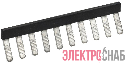 Перемычка гребенчатая для CTS 10кв.мм 10PIN IEK YCT10-00-K03-010-EC-10P