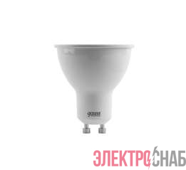 Лампа светодиодная Elementary 5.5Вт 4100К бел. GU10 450лм 220-240В Gauss 13626