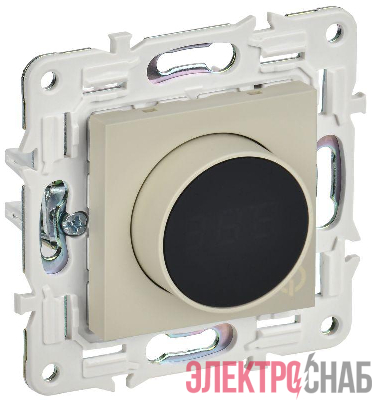 Термостат электронный SKANDY SK-T01B с индикацией беж. IEK SK-RT11-K10