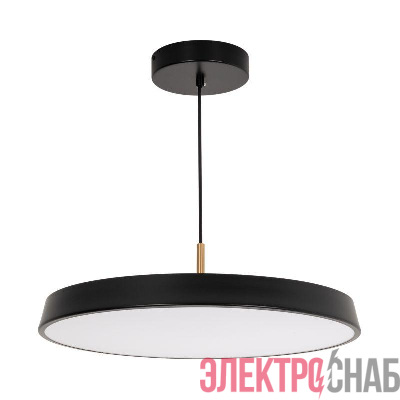 Светильник светодиодный SP-ELEGANT-R500-37W Warm3000 (BK 120 deg 230В) IP20 металл Arlight 033922(1)
