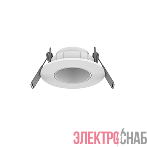 Рамка для модульного светильника Hottel 01 круглая встраив. 65х24 (м. о. 52мм) бел. VARTON V4-R0-00.0100.HT0-0001