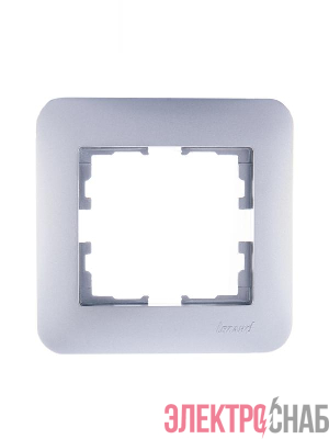 Рамка 1-м Karina Life горизонт. жемчуж./бел. перламутр LEZARD 708-3000-146