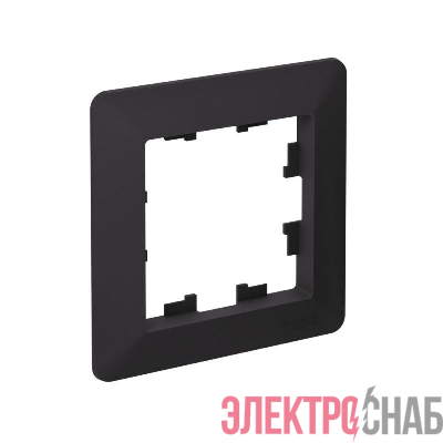 Рамка 1-м AtlasDesign Air карбон/дым. черн. SE ATN221001
