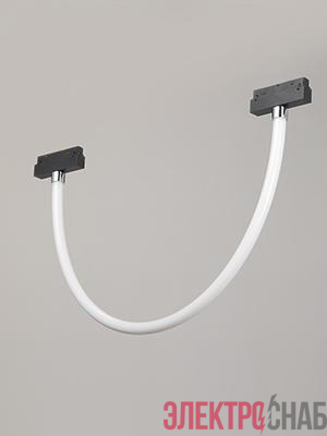 Светильник светодиодный трековый силиконовый магнитный D22мм 18Вт 48В Ra80 L1000мм 360град. черн. Vitaluce VT0200048-01