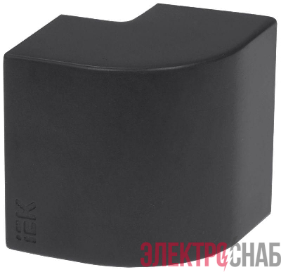 Угол для кабель-канала внешний 15х10 КМН ELECOR черн. (уп.4шт) IEK EL-KK10D-N-015-010-K02