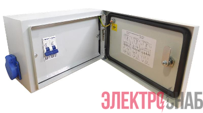 Ящик с понижающим трансформатором ЯТП 0.25 230/12 (2 авт. выкл.) IP54 TOKOV ELECTRICTKE-TT12-12-250-54