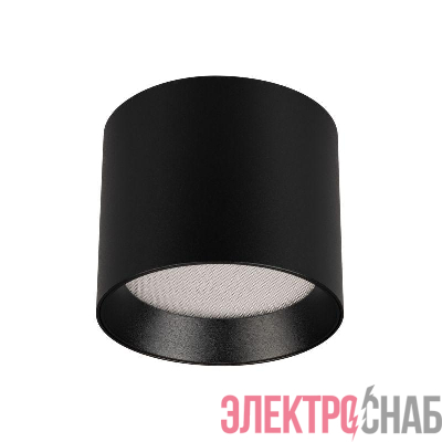 Светильник светодиодный SP-BISCOTTO-R90-8W Warm3300-MIX BK 80deg 230В IP54 8Вт 3300К метал. Arlight 054911