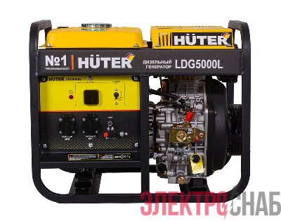 Электрогенератор дизельный LDG 5000L HUTER 64/2/11