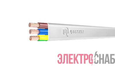 Провод ПБВВГ 3х2.5 (N PE) (бухта) (м) Цветлит 00-00129281