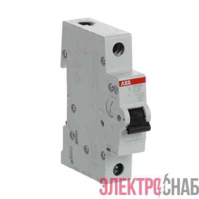 Автоматический выключатель 1п SH201 B32 6,0кА ABB 2CDS211001R0325