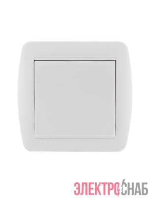 Выключатель 1-кл. ОП Demet 10А IP20 бел. LEZARD 711-0200-100