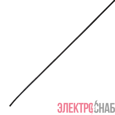 Трубка термоусадочная двустенная клеевая 8/2 (4:1) черн. 1м Rexant 23-9006