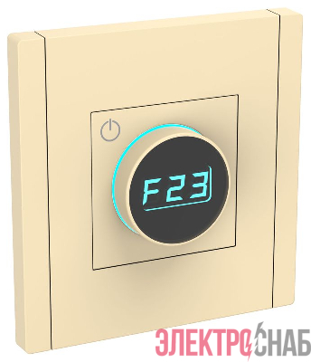 Термостат электронный FORTE&PIANO FP452 с индикацией ваниль IEK FP-RT11-K10