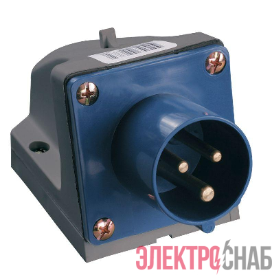 Вилка электрическая наружн. уст. 16А 2P+PE 220В IP44 ССИ-513 IEK PSR51-016-3