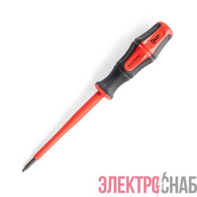 Отвертка диэлектрическая "Профи" шлиц 4.0х100 КВТ 78609