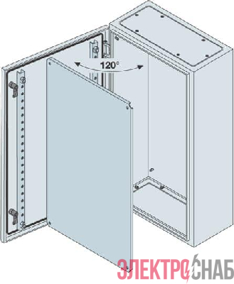 Корпус шкафа IP65 монтаж. плат. 800х600х250 ABB SRN8625K