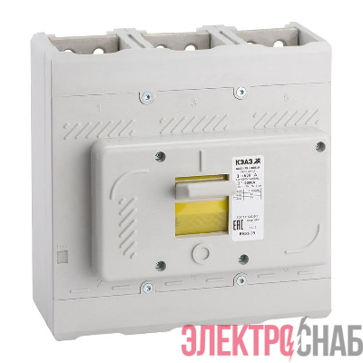 Выключатель автоматический 3п 630А 5000Im 40кА ВА51-39-340010 УХЛ3 690В AC КЭАЗ 220868
