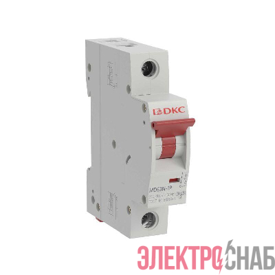Выключатель автоматический модульный 1п C 6А 6кА MD63N YON MD63N-1PC6