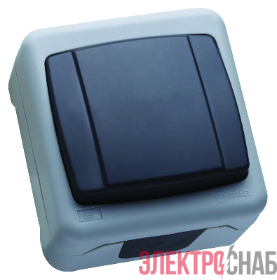Выключатель проходной 1-кл. IP55 сер. Makel 36064005
