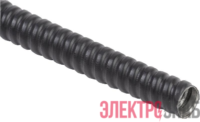 Металлорукав Р3-ЦПнг-15 d15мм с протяжкой черн. ELASTA (уп.20м) IEK CMP10-15-020