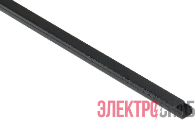 Кабель-канал 15х10 L2000 пластик ЭЛЕКОР черн. IEK EL-KK10-015-010-1-K02