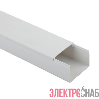 Кабель-канал 60х40 L2000 бел. KK-W-60-40 Эра Б0031138