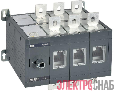 Выключатель-разъединитель ВРК 3п 630А реверс. без рукоятки KARAT IEK KA-VR20-3-0630
