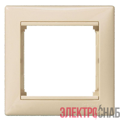 Рамка 1-м Valena горизонт. сл. кость (DIY-упак.) IEK 695631